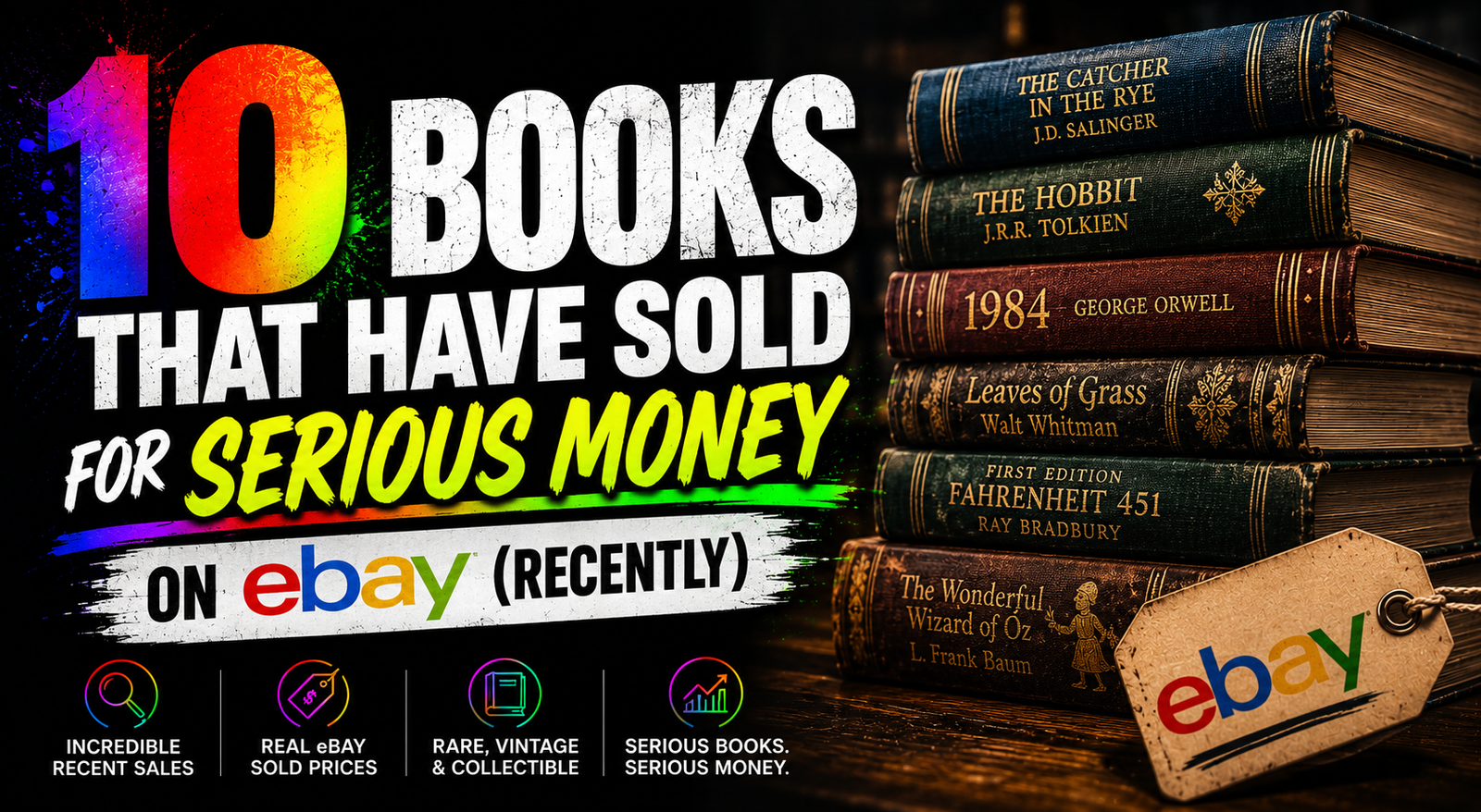 10 Books That Have Sold for Serious Money on eBay (Recently)