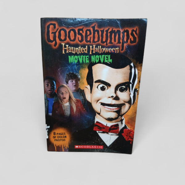 Goosebumps: Haunted Halloween Movie Novel - book cover