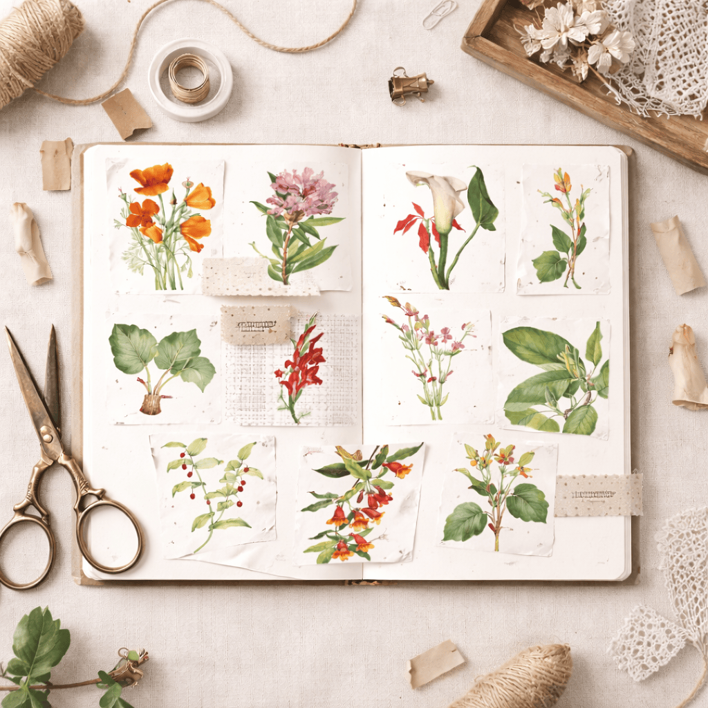 100 Vintage Botanical Floral Prints – Digital Download