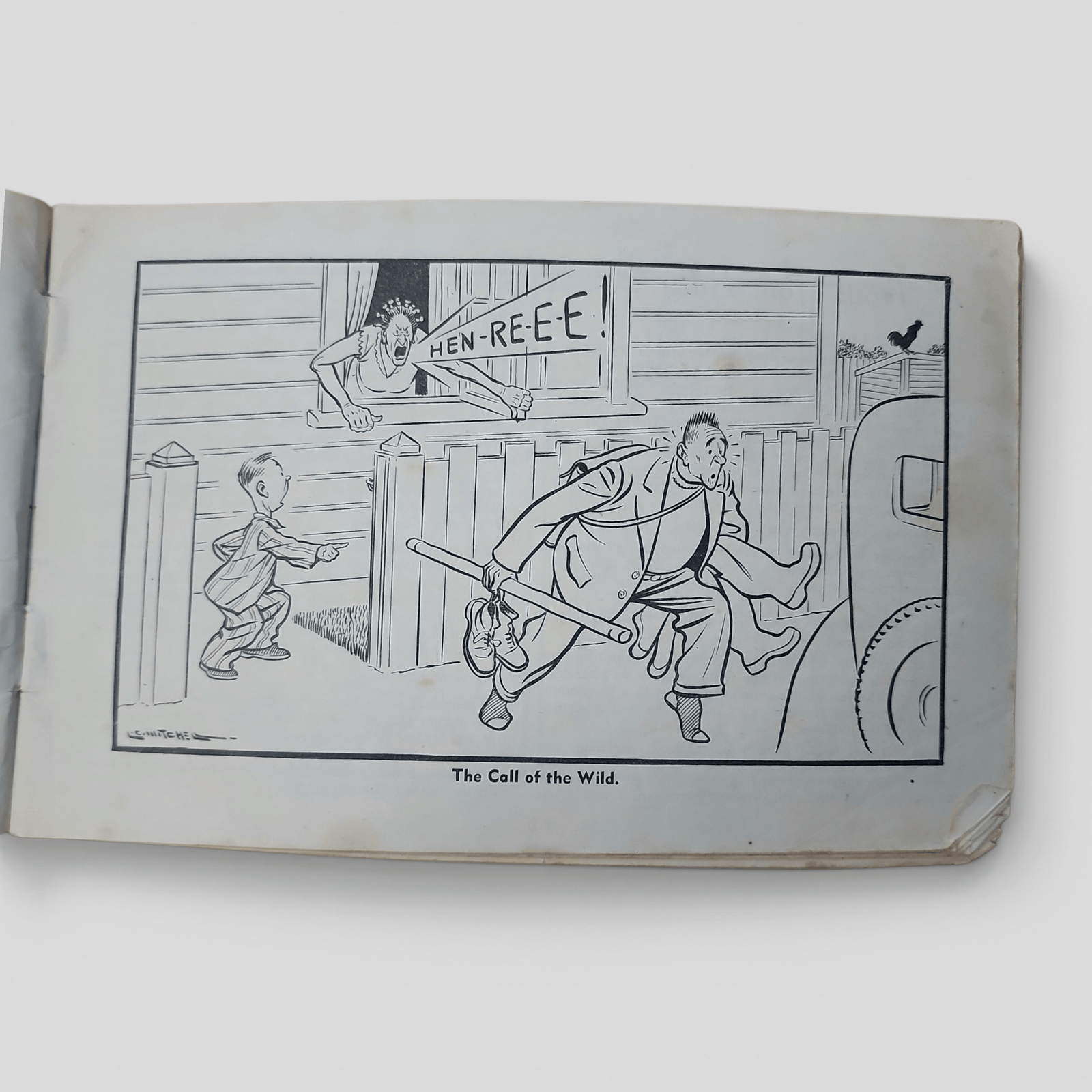 Stream Lines by LC Mitchell and Ian Mackay 1944 NZ Comic