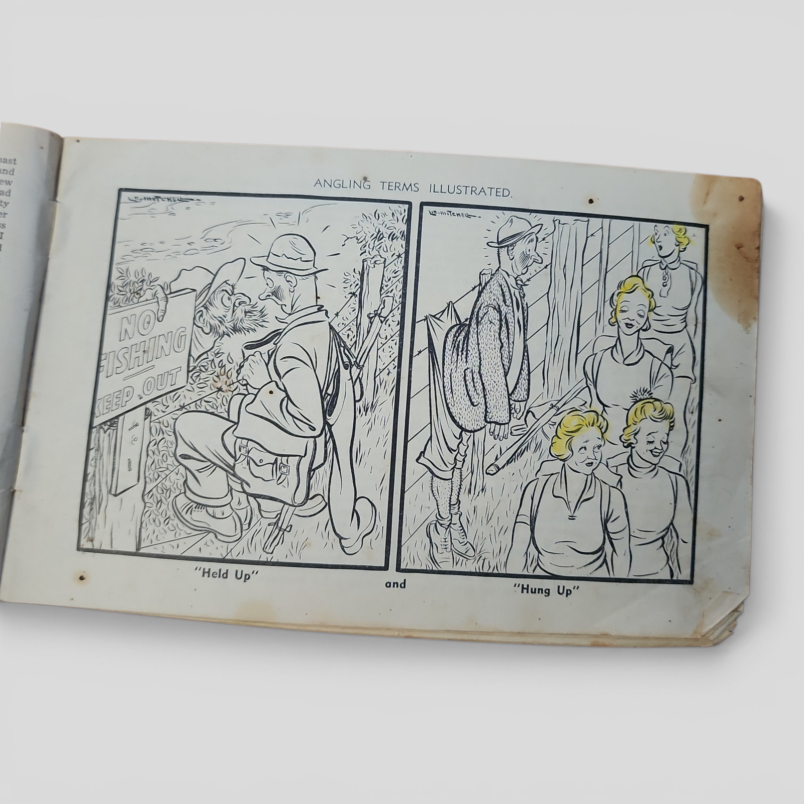 Stream Lines by LC Mitchell and Ian Mackay 1944 NZ Comic