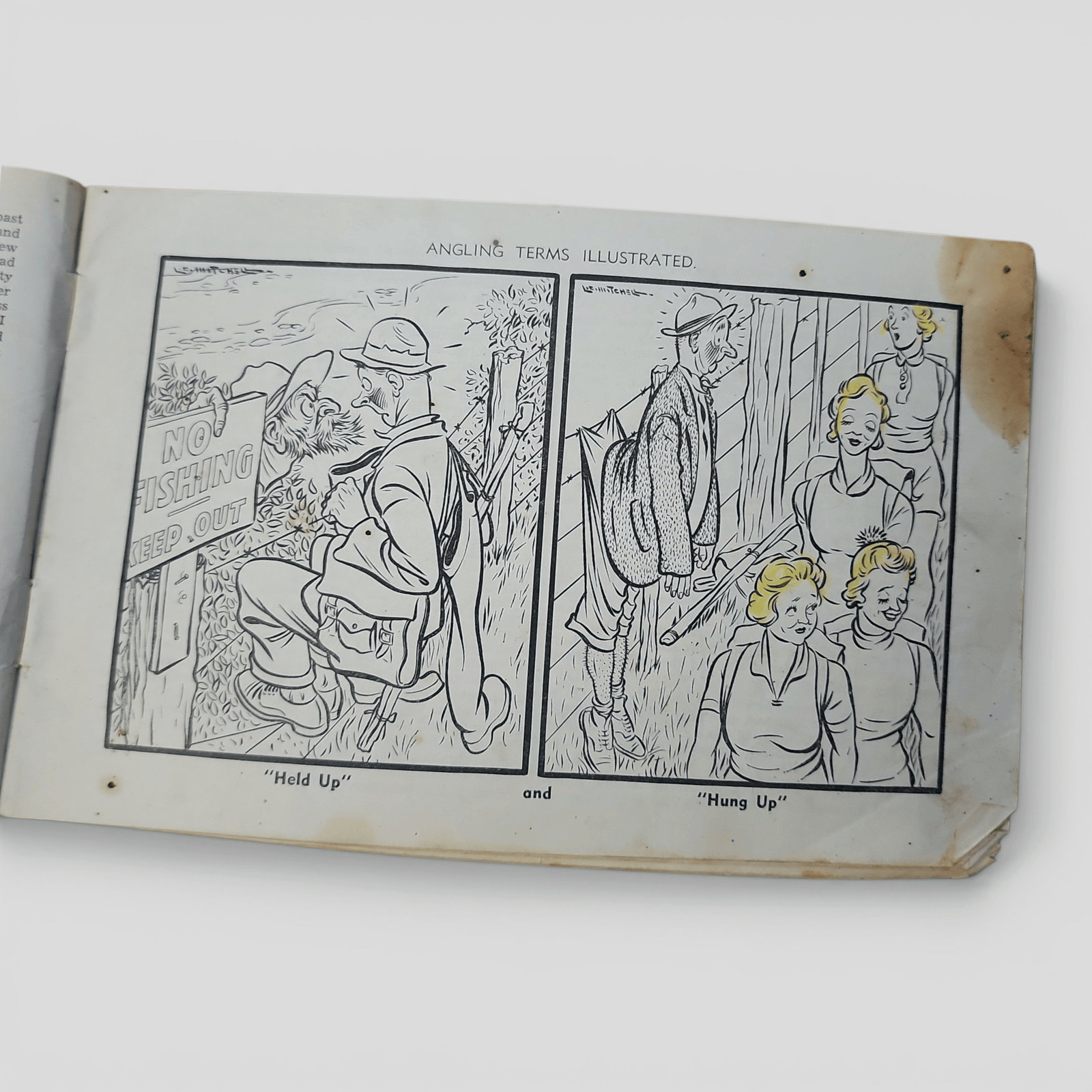 Stream Lines by LC Mitchell and Ian Mackay 1944 NZ Comic