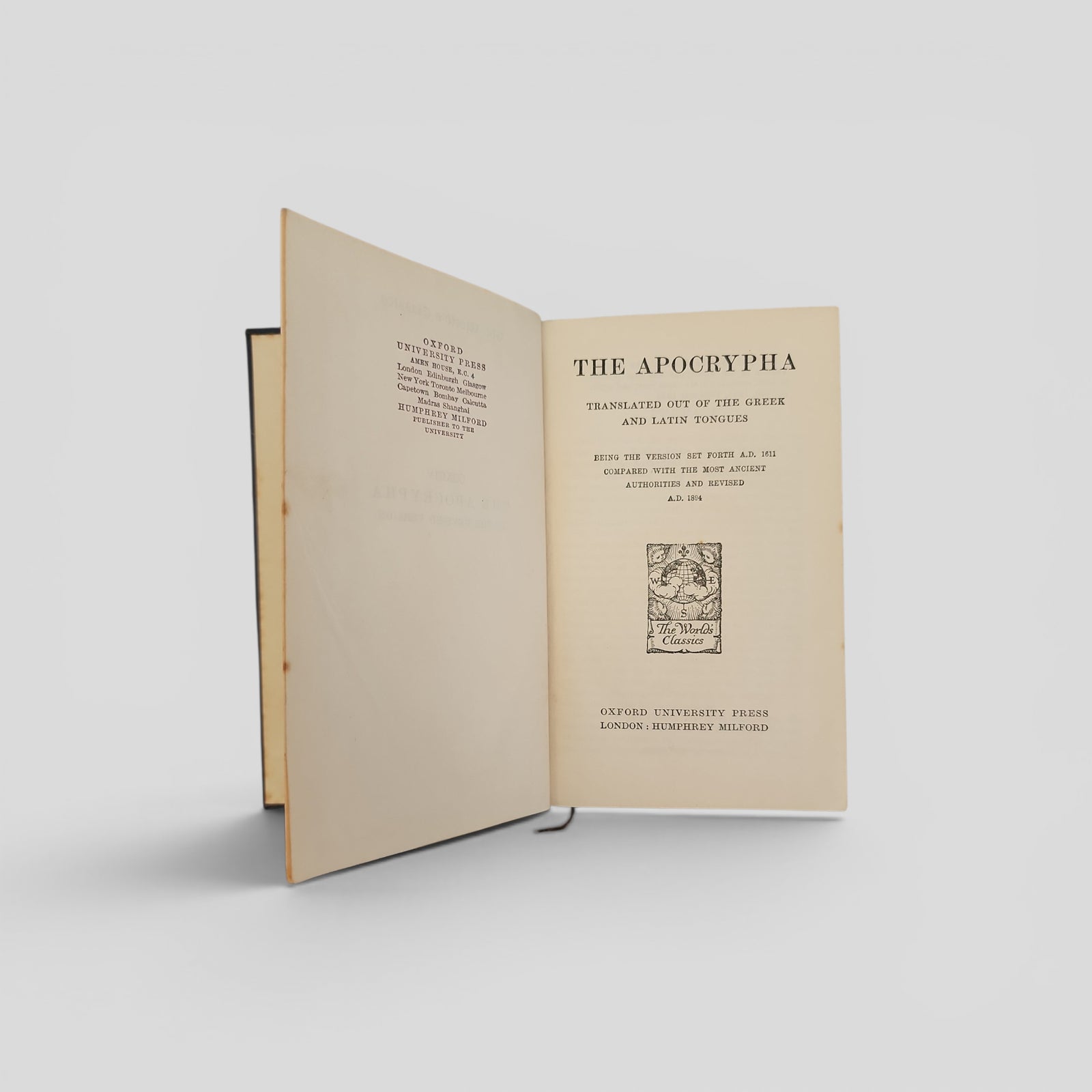 The Apocrypha in the Revised Version (Oxford World's Classics)