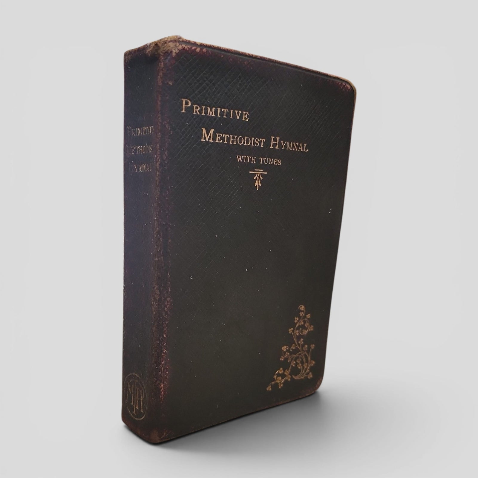 Vintage 1902 Leatherbound Primitive Methodist Hymnal with Accompanying Tunes