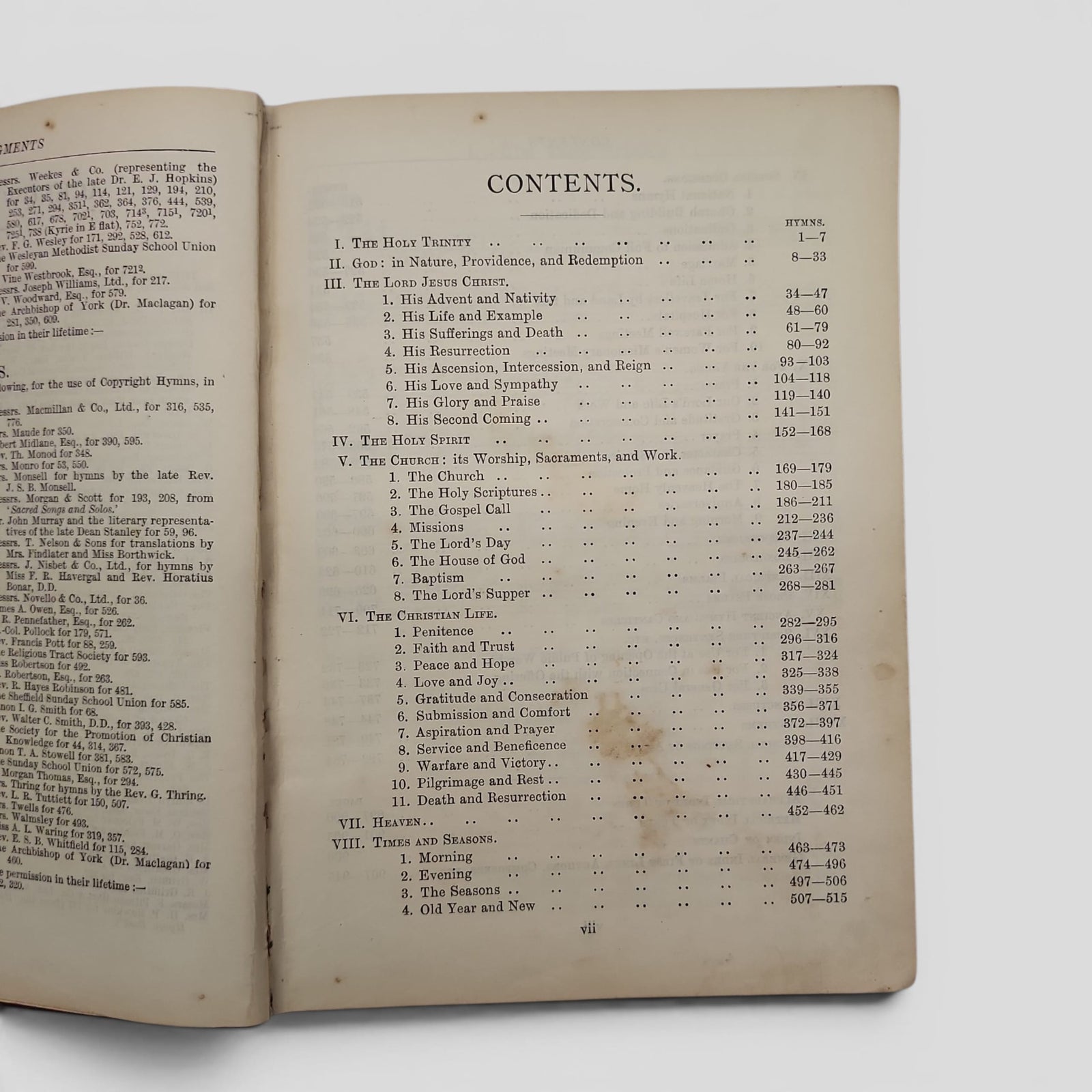 Church Praise Hymns Psalms Anthems 1907