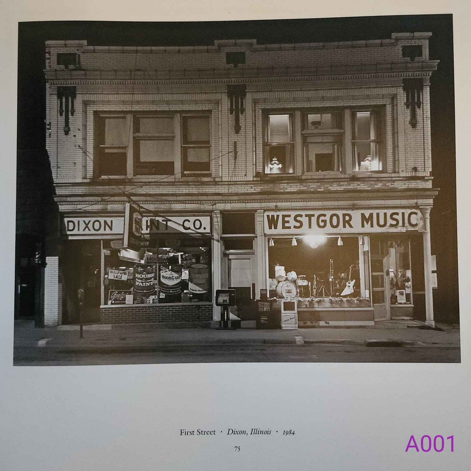 Hometowns: An American Pilgrimage Signed by George Tice