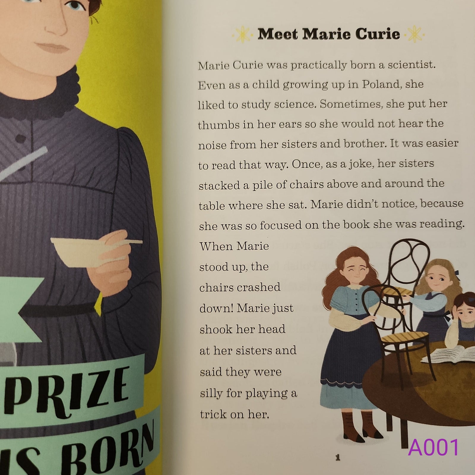 THE STORY OF MARIE CURIE by Susan B. Katz