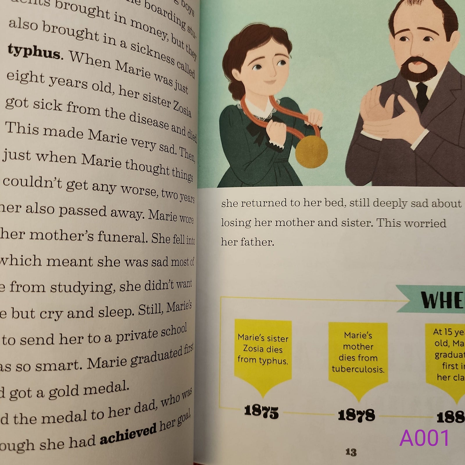 THE STORY OF MARIE CURIE by Susan B. Katz