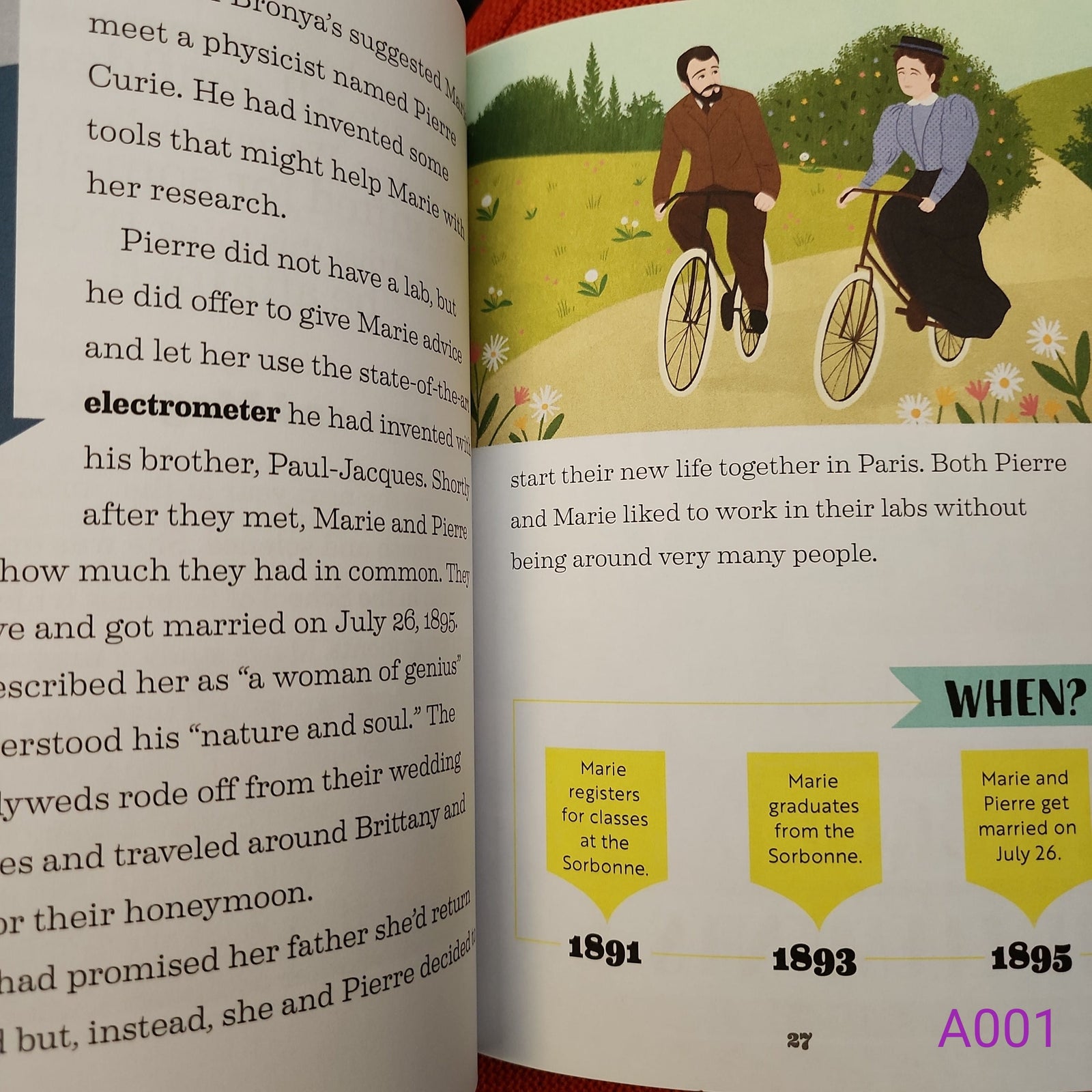 THE STORY OF MARIE CURIE by Susan B. Katz