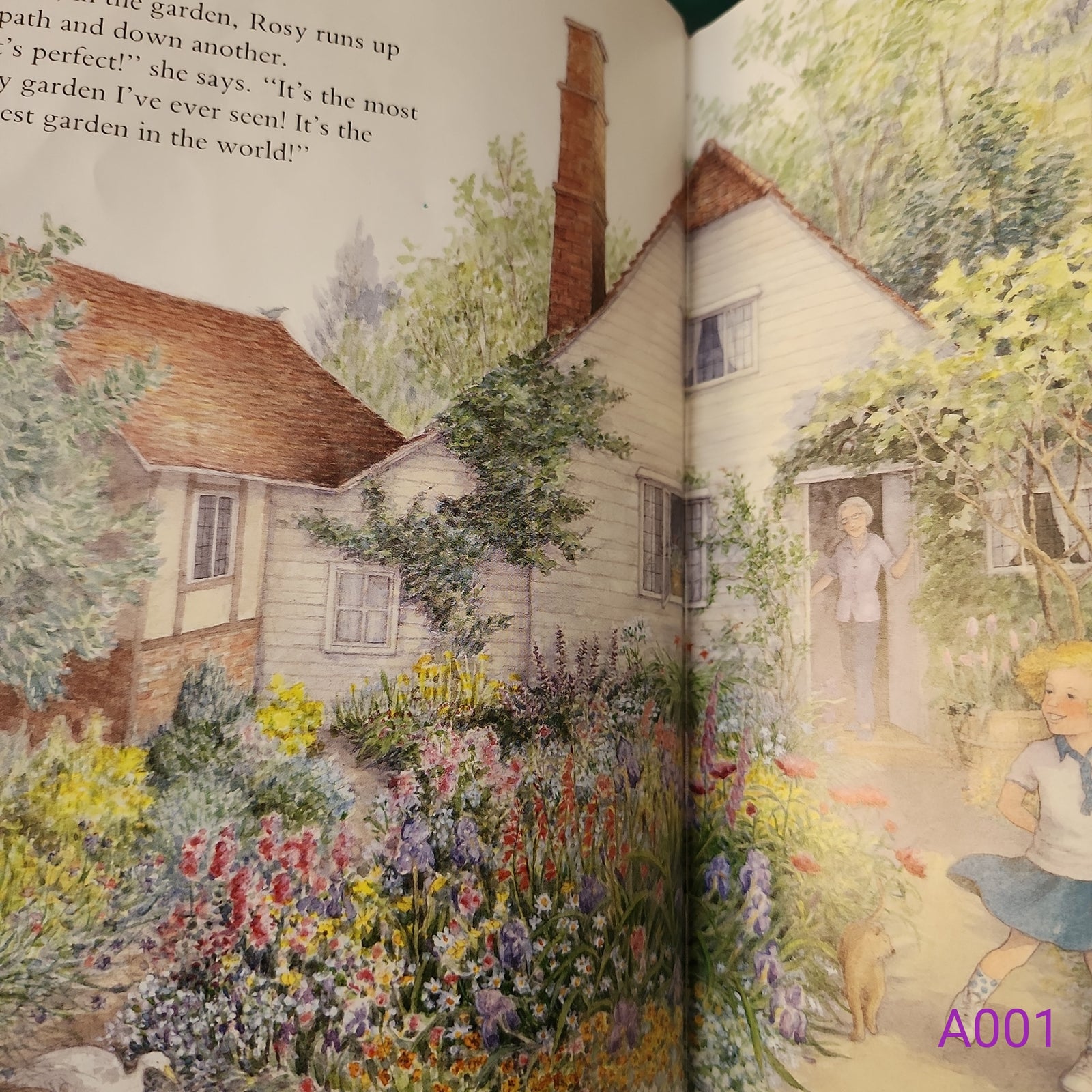 Rosy's Garden: A Child's Keepsake of Flowers by Satomi Ichikawa