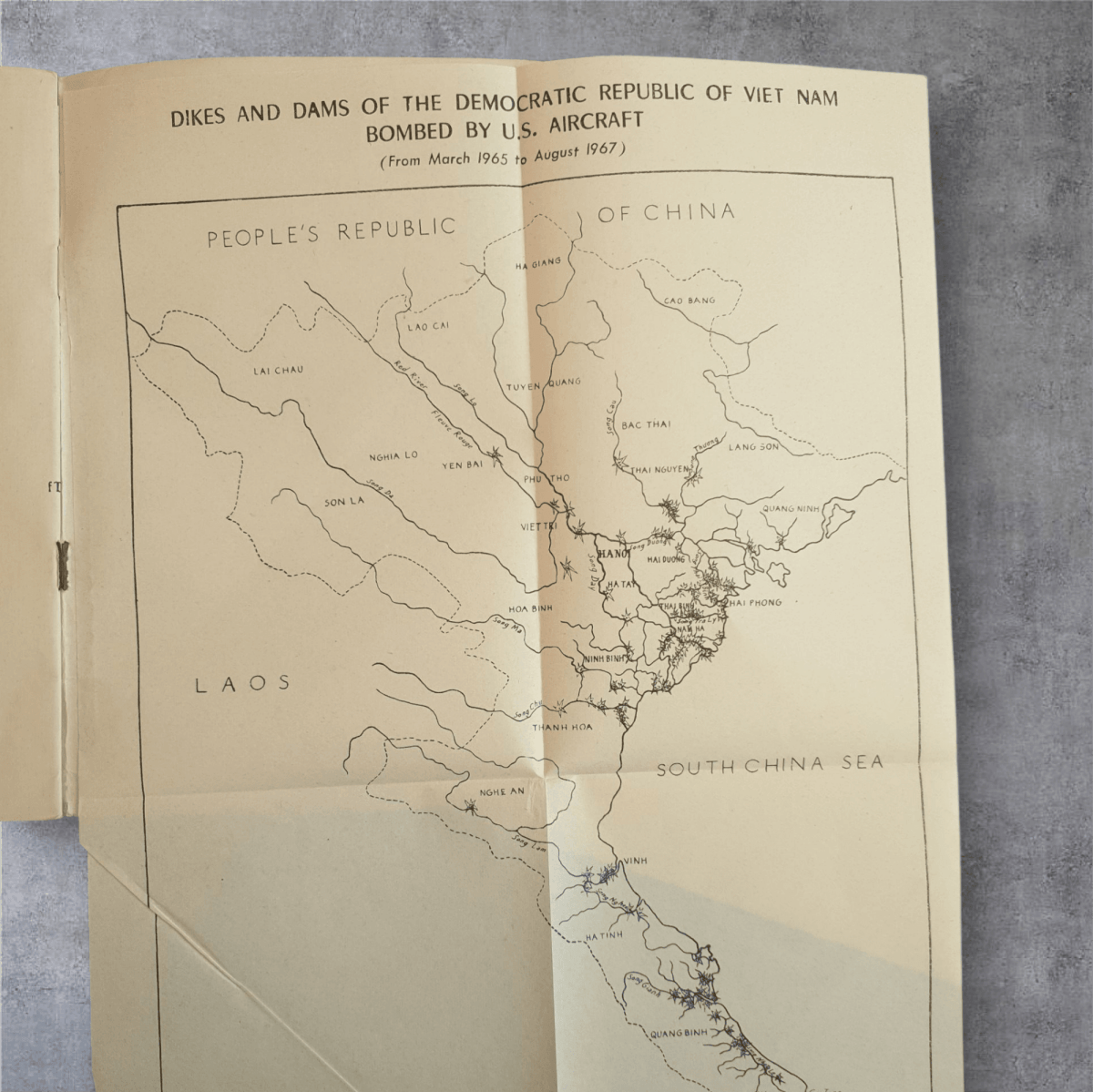 American Aircraft Systematically Attack Dams and Dikes in the D.R.V.N. (1968) - Books Worth Keeping