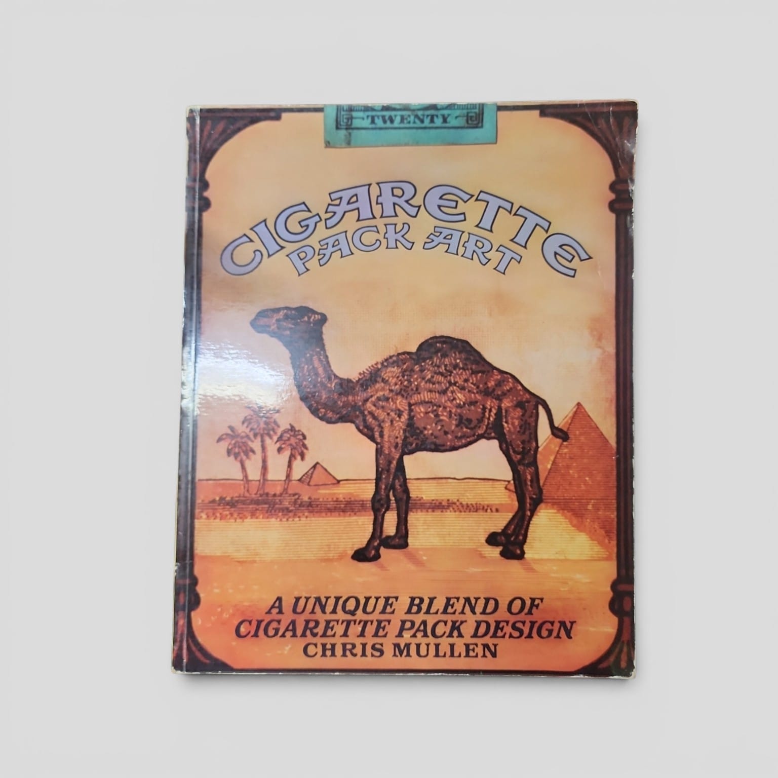 Front cover of Cigarette Pack Art by Chris Mullen, 1979 first US edition