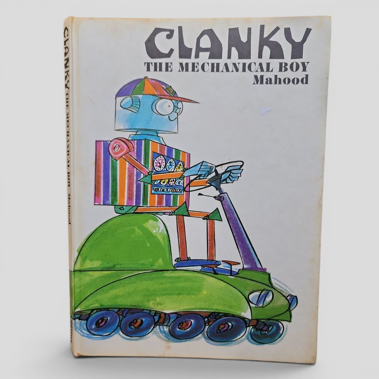 Clanky the Mechanical Boy by Kenneth Mahood front cover