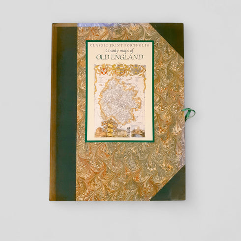 Classic Print Portfolio: County Maps of Old England by Thomas Moule - Books Worth Keeping