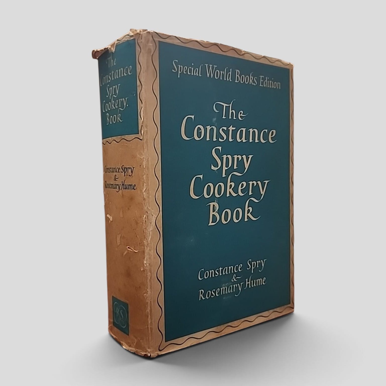 The Constance Spry Cookery Book by Constance Spry and Rosemary Hume, 1958 Reprint Society edition with worn dust jacket