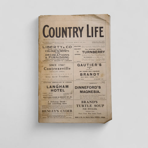 Country Life Magazine March 29, 1913 - Books Worth Keeping