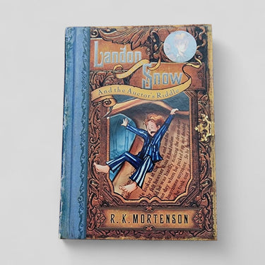 Landon Snow and the Auctor's Riddle by R.K. Mortenson - book cover