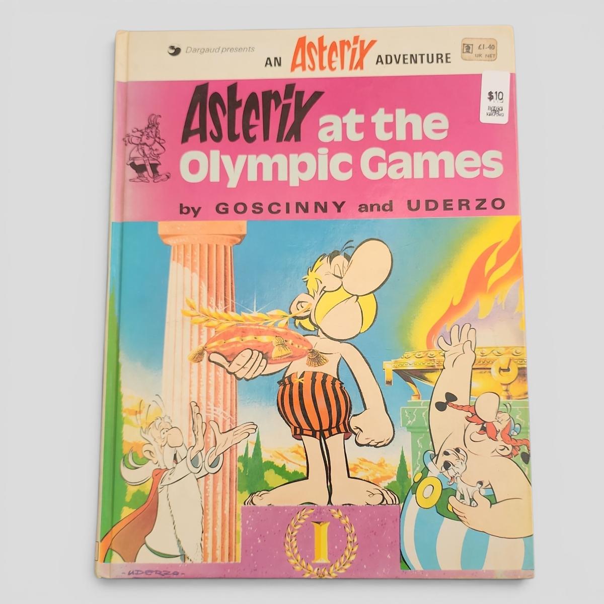 Asterix at the Olympic Games by Goscinny and Uderzo - book cover