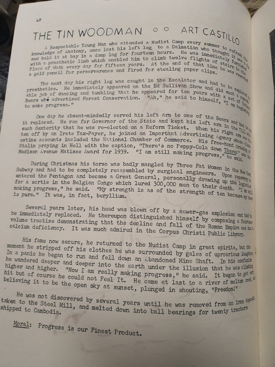 Extremely Rare Habakkuk Sci Fi Zine Chapter II, Verse 1 (May 1966) - Books Worth Keeping