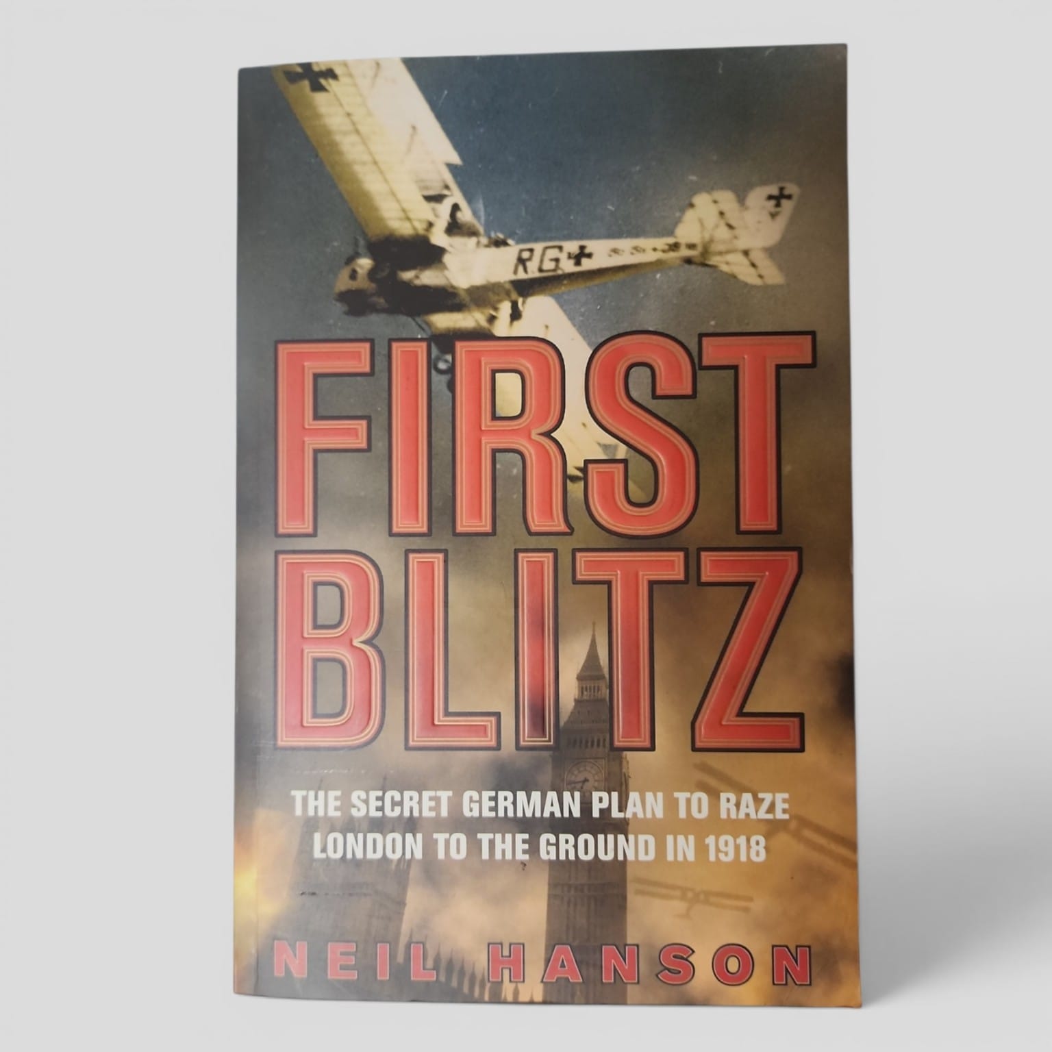 Front cover of First Blitz by Neil Hanson