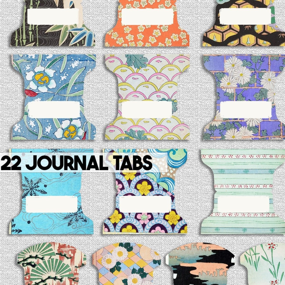Huge Japanese Theme Digital Junk Journal Kit (A4) - Books Worth Keeping