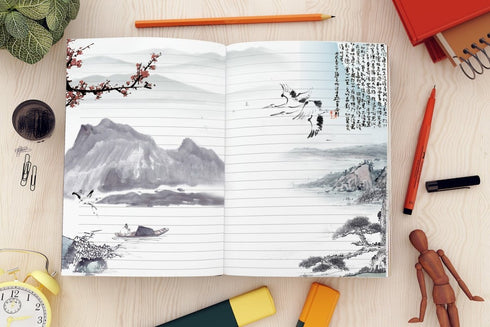 Huge Japanese Theme Digital Junk Journal Kit (A4) - Books Worth Keeping