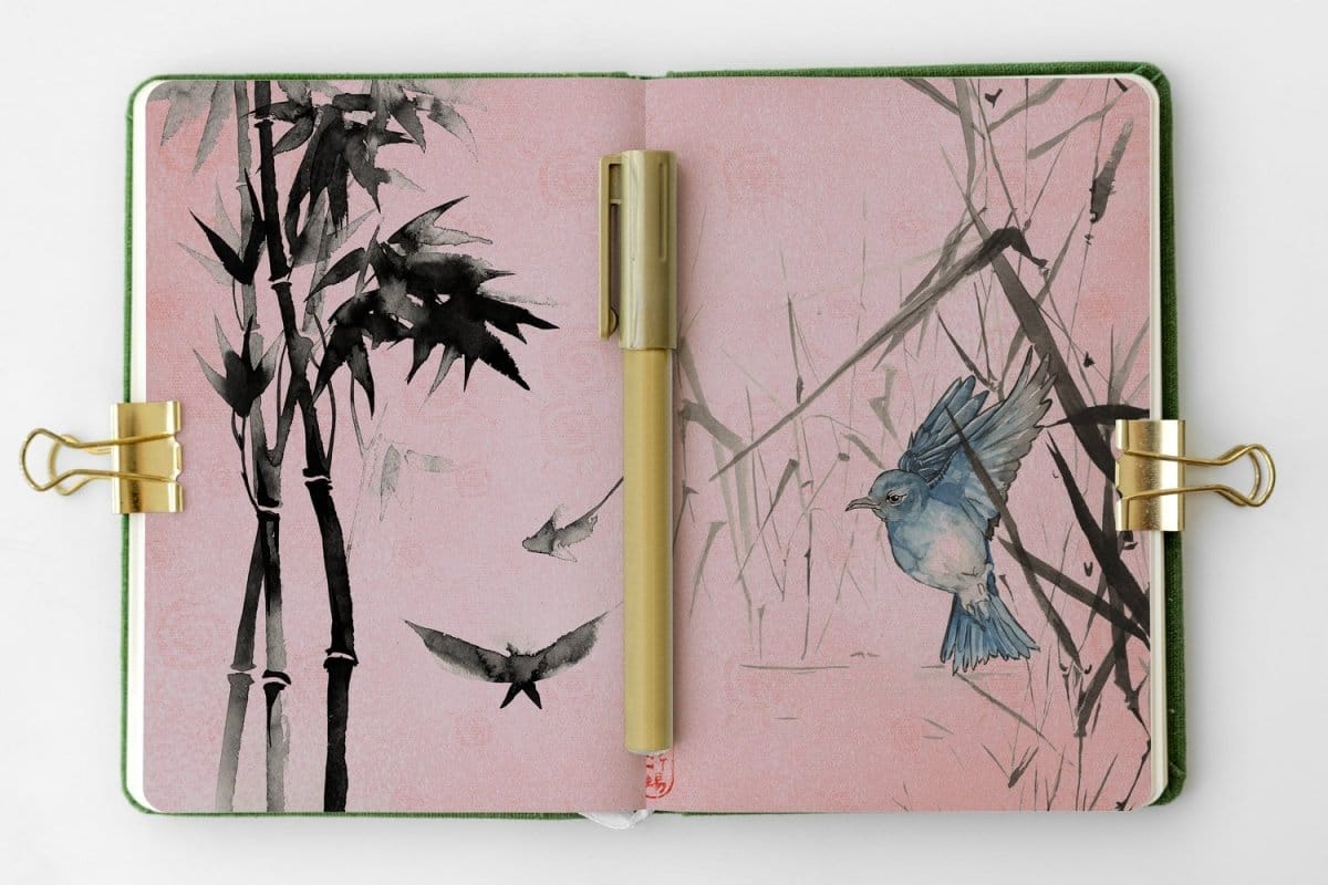 Huge Japanese Theme Digital Junk Journal Kit (A4) - Books Worth Keeping