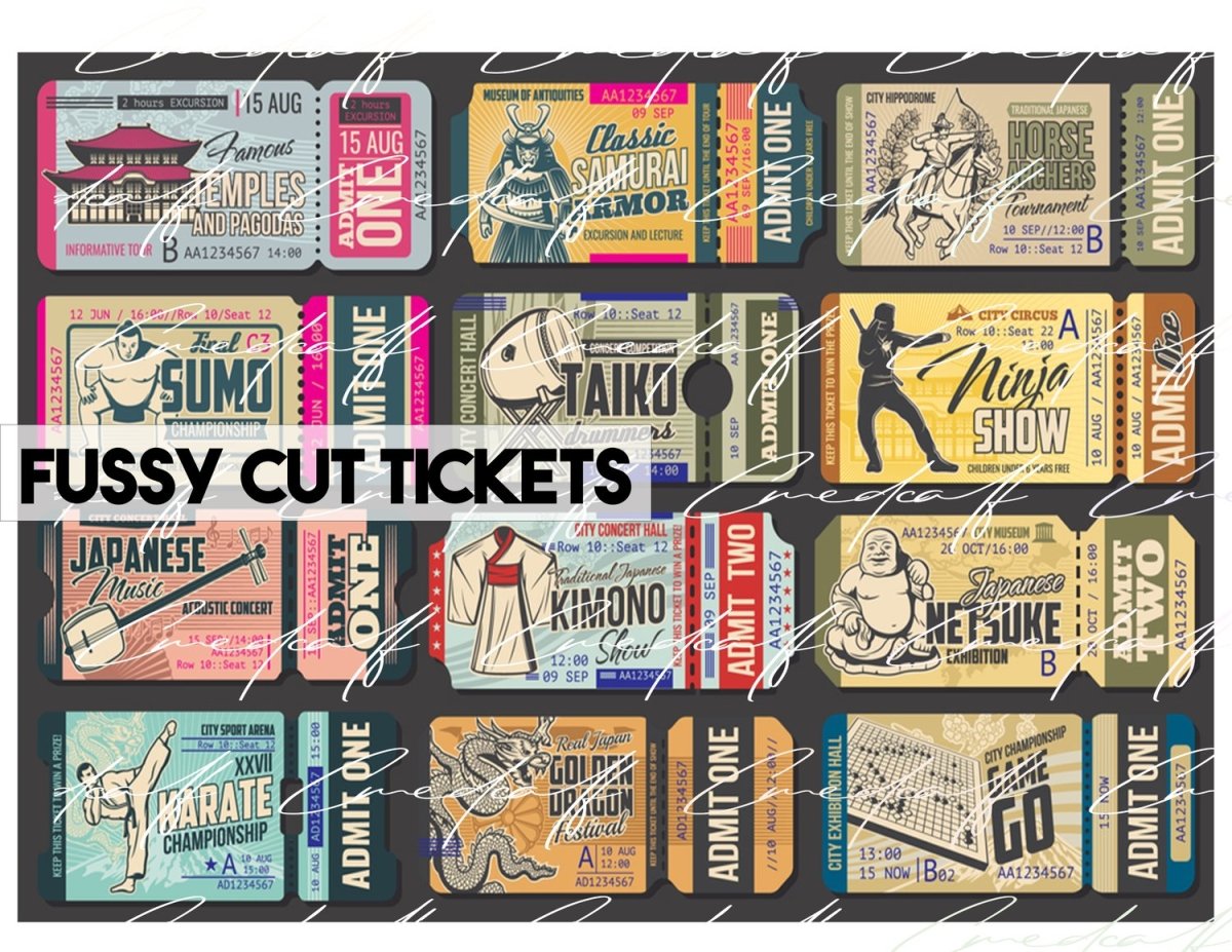 Huge Japanese Theme Digital Junk Journal Kit (A4) - Books Worth Keeping