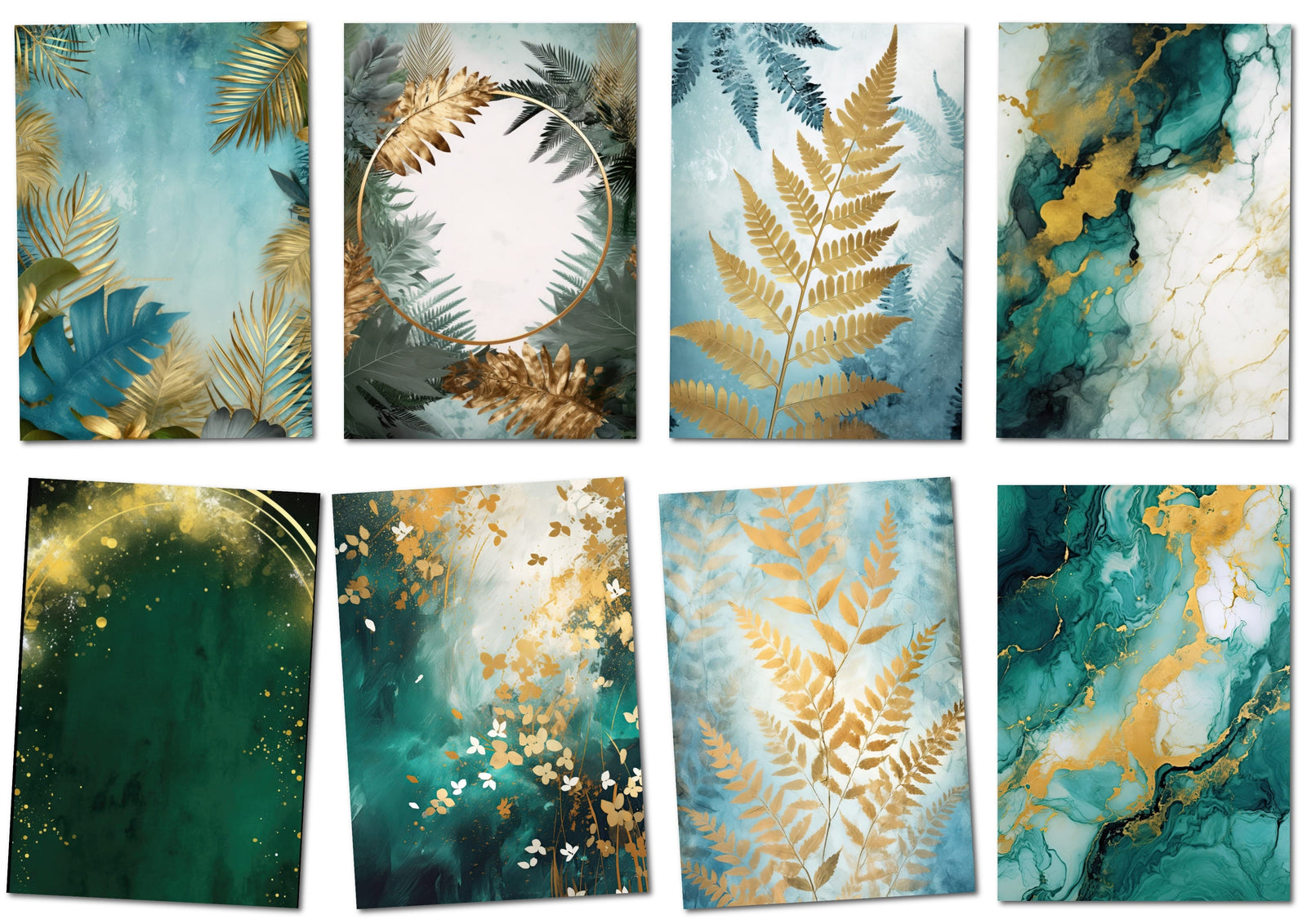 Nature Motifs 32 High resolution printable pages