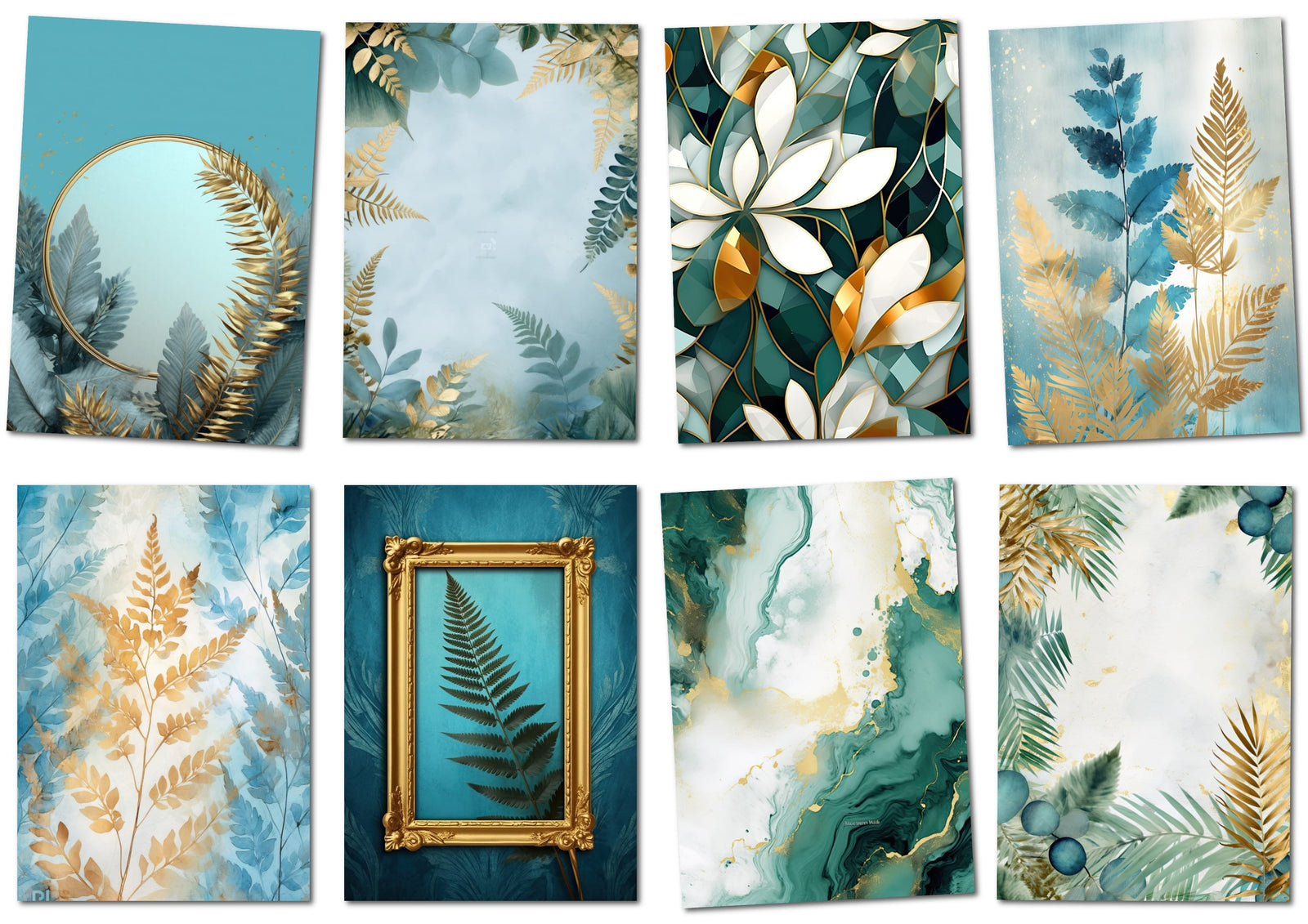 Nature Motifs 32 High resolution printable pages