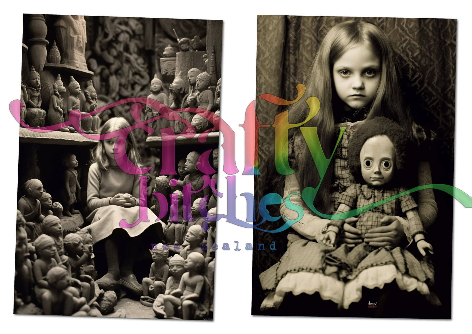 Creepy Vintage Photographs - Vintage Prints, Black and white, Weird Photo, Antique Photo, child print, strange black and white odd bizarre