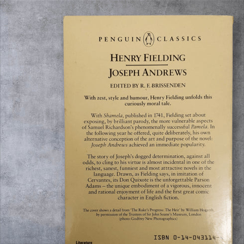 Joseph Andrews – Henry Fielding - Books Worth Keeping