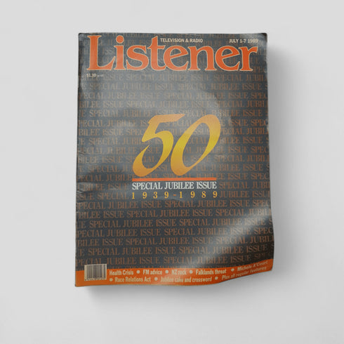 Listener TV Magazine July 1 - 7 1989 (Special Jubilee Issue) - Books Worth Keeping