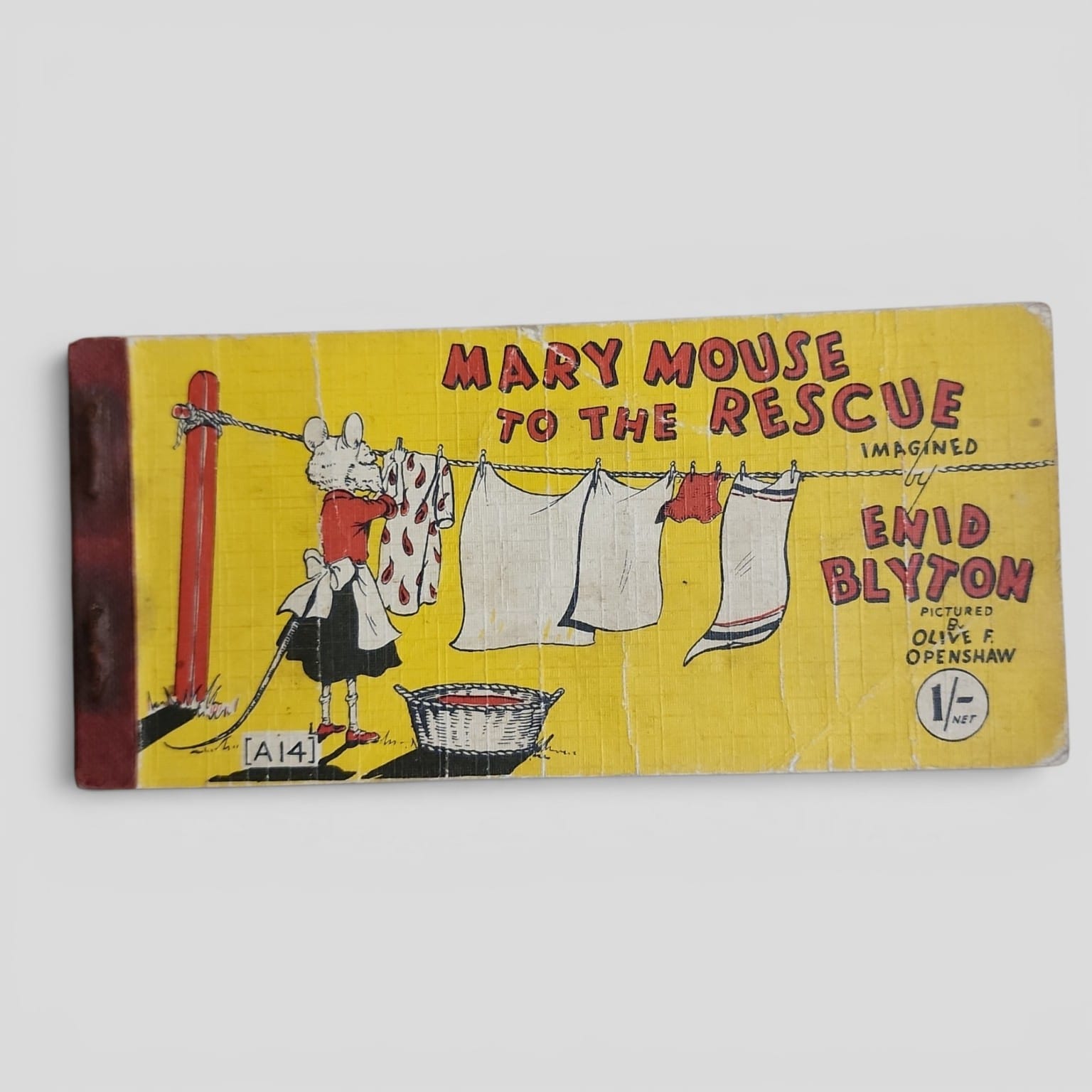 Front cover of Mary Mouse to the Rescue by Enid Blyton, illustrated by Olive F. Openshaw