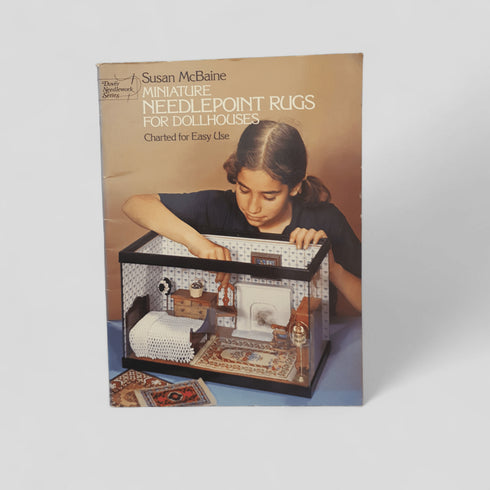 Miniature Needlepoint Rugs for Dollhouses by Susan McBaine - Books Worth Keeping