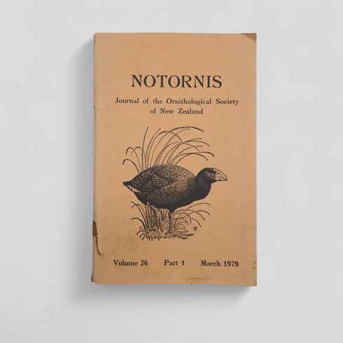 Notornis: Journal of the Ornithological Society of New Zealand, Vol. 26 Part 1 (March 1979) - Books Worth Keeping