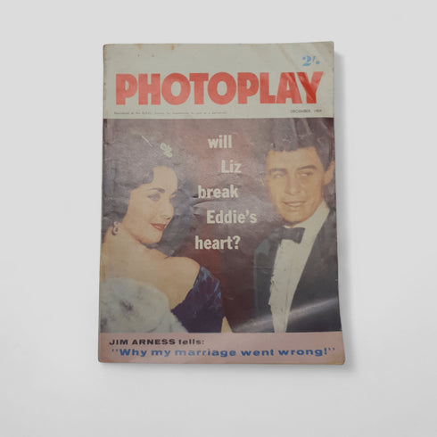 Photoplay December (Elizabeth Taylor feature) - Books Worth Keeping