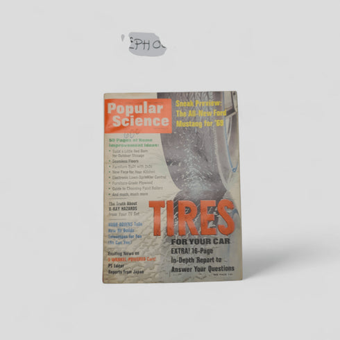 Popular Science September: Tires for Your Car, Ford Mustang Sneak Preview - Books Worth Keeping