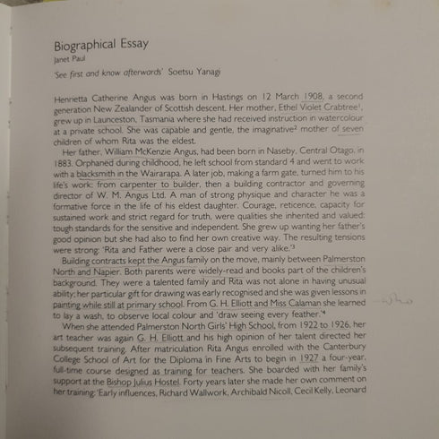 Rita Angus by Rita Angus - Books Worth Keeping