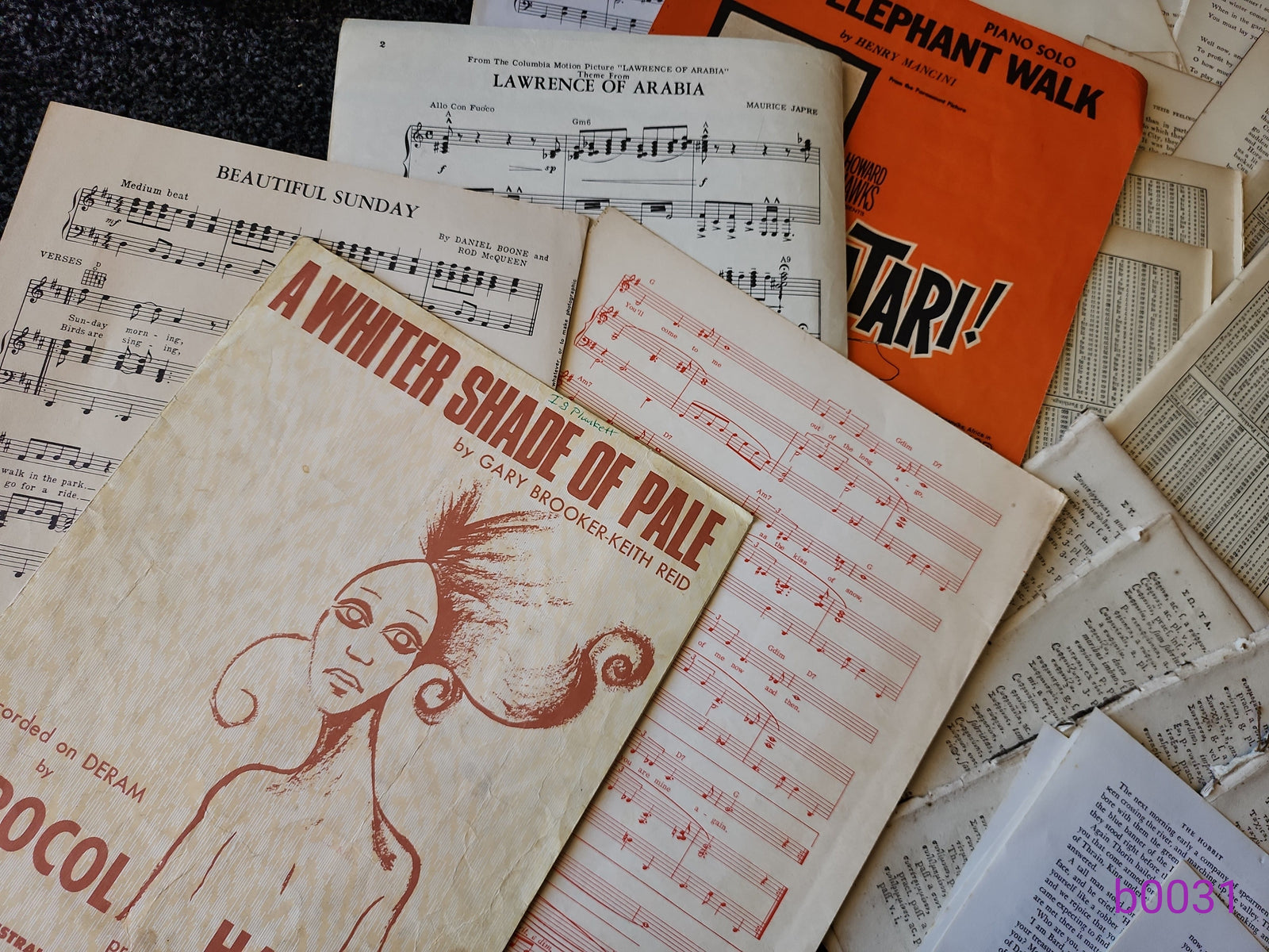 100 Old Book Pages & Vintage Sheet Music - For Junk Journals, Scrapbooking, Collage & Paper Craft