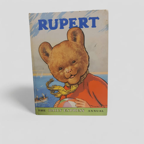 Rupert The Daily Express Annual 1959 (Beach Ball Cover) by Alfred Bestall - Books Worth Keeping