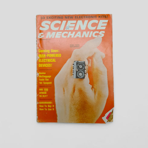 Science & Mechanics December (Man - Powered Electrical Devices!) - Books Worth Keeping