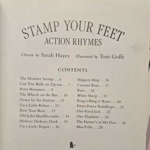 Stamp Your Feet by Sarah Hayes, Toni Goffe - Books Worth Keeping