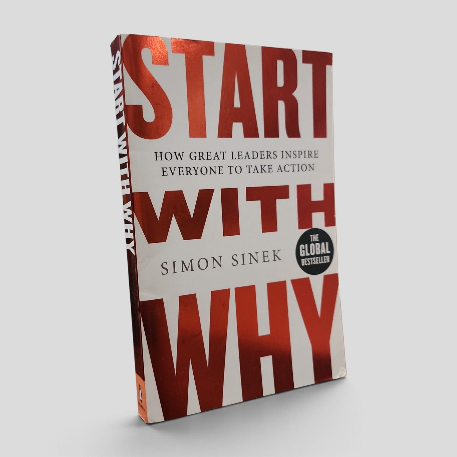 Start With Why by Simon Sinek front cover