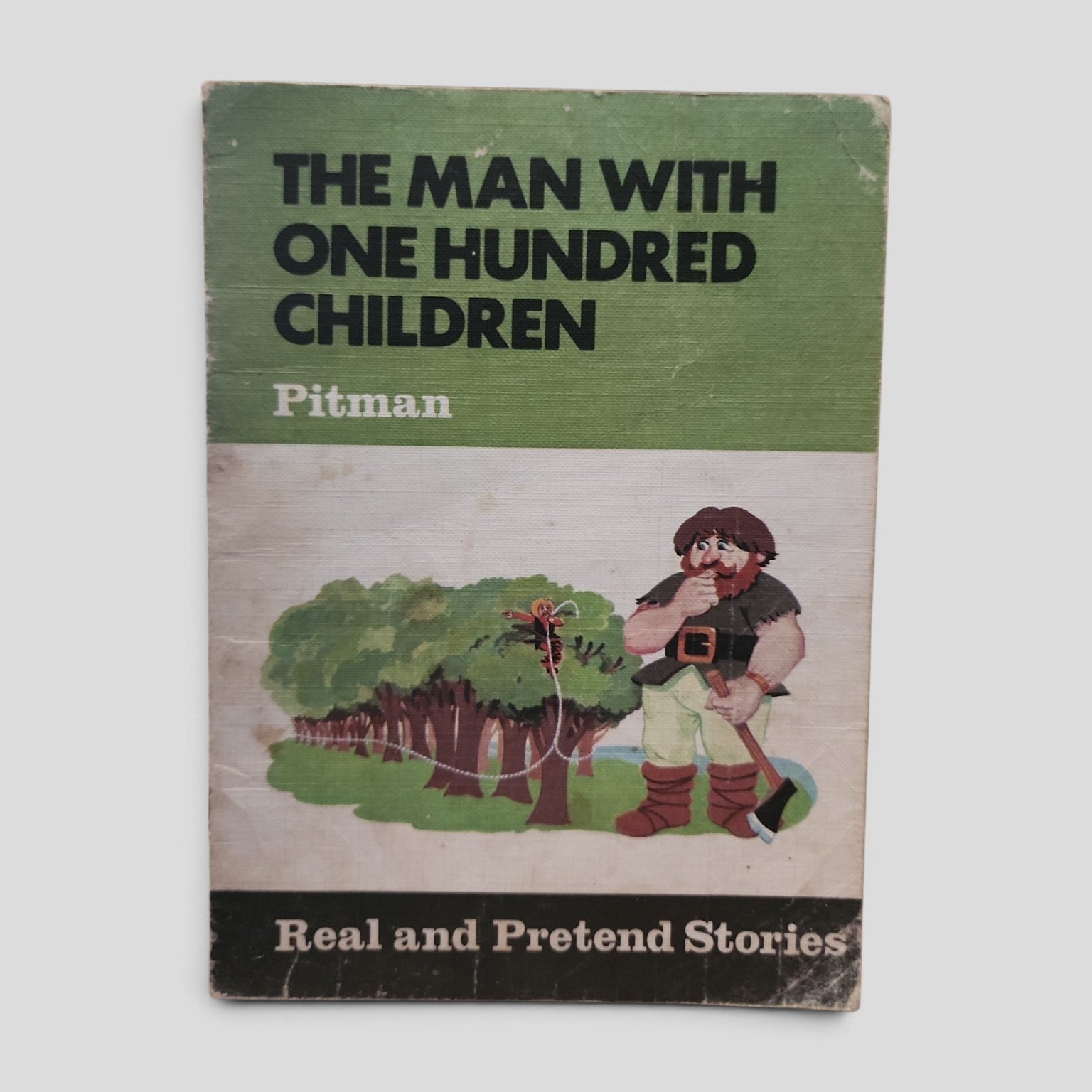 The Man with One Hundred Children by Annie de Caprio, illustrated by Alan Gilham - vintage Pitman paperback cover