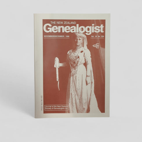 The New Zealand Genealogist Nov/Dec 1998 - Books Worth Keeping