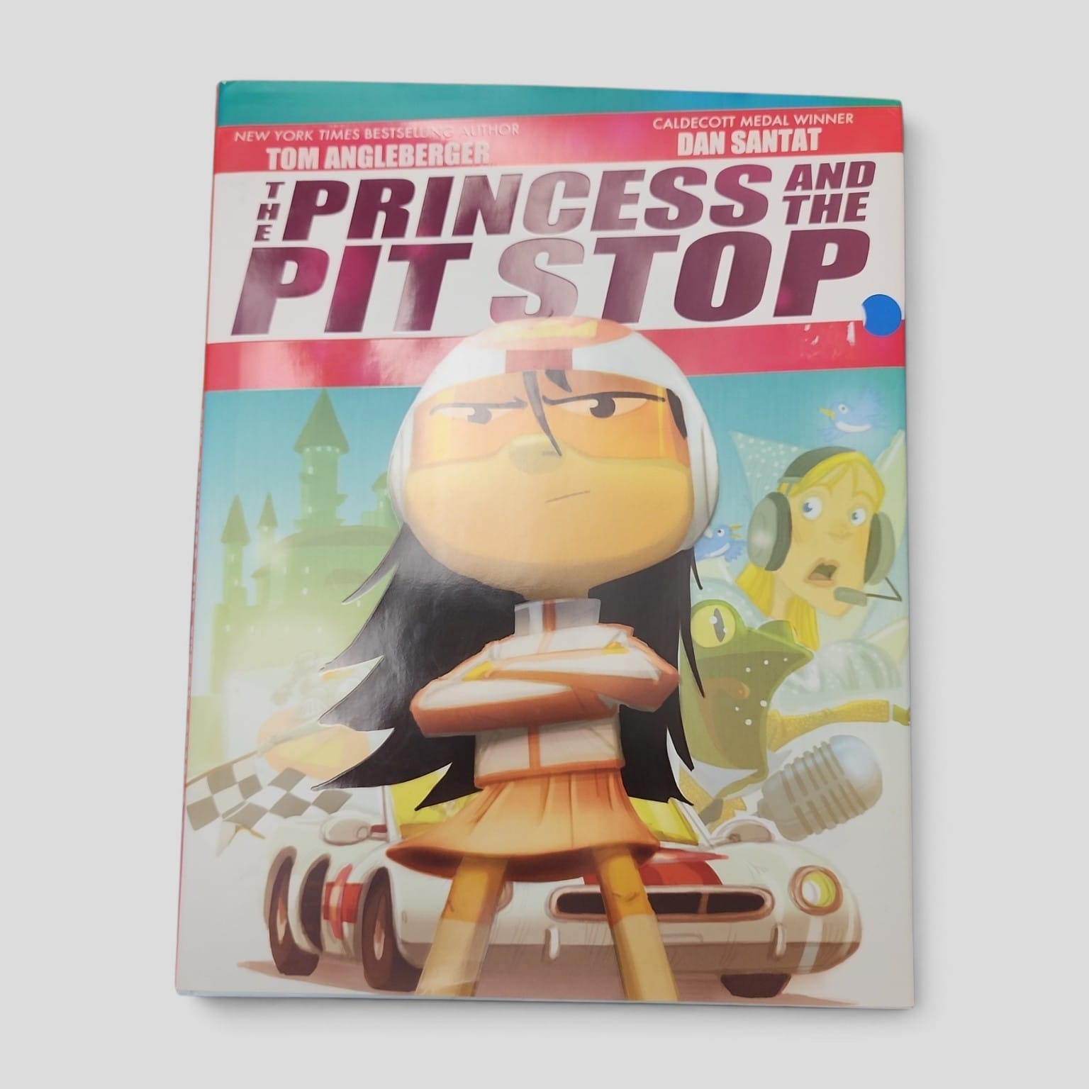 The Princess and the Pit Stop by Tom Angleberger and Dan Santat front cover