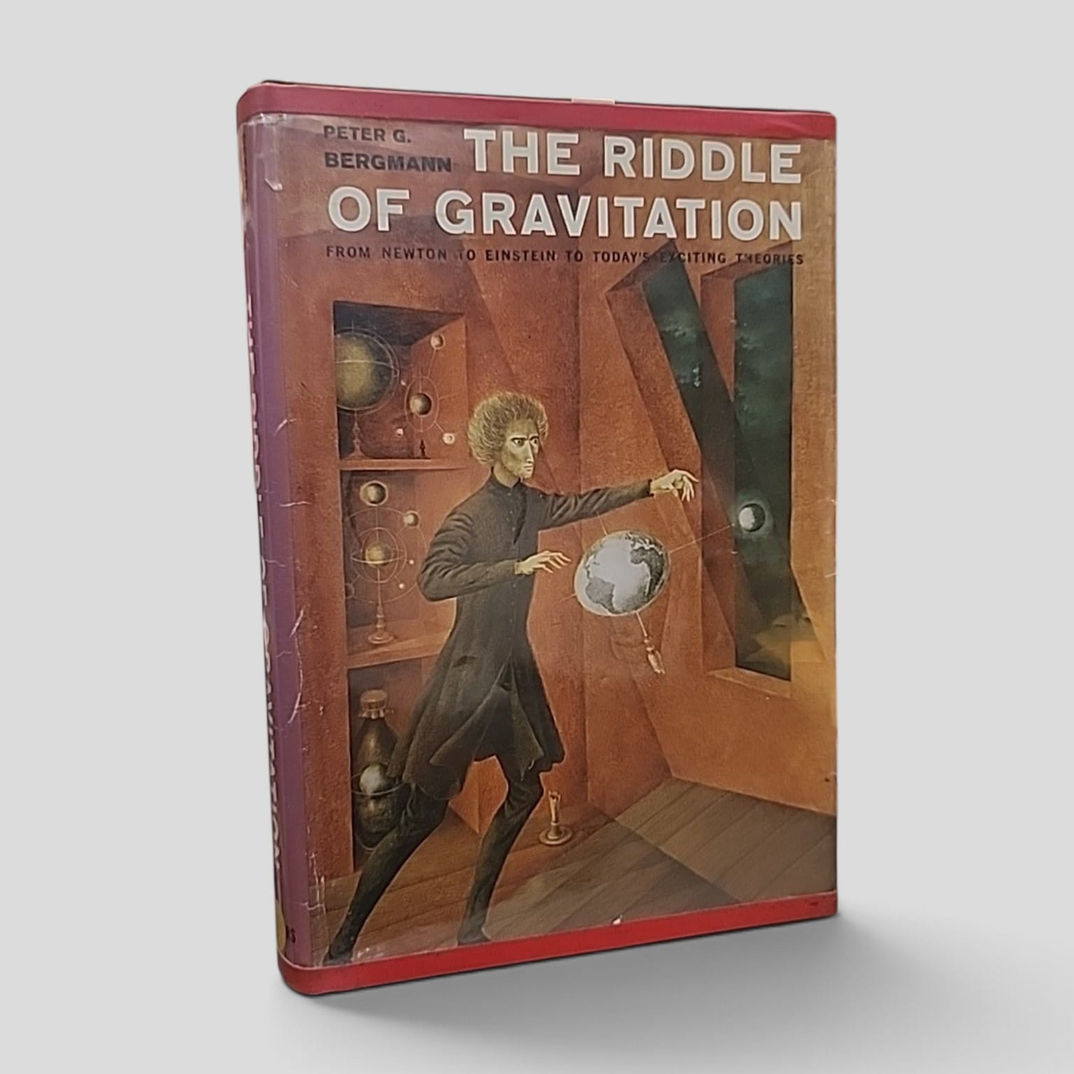 The Riddle of Gravitation by Peter G. Bergmann, 1968 hardcover with dust jacket