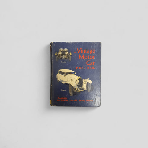 The Vintage Motor Car Pocketbook compiled by Cecil Clutton, Paul Bird & Anthony Harding - Books Worth Keeping