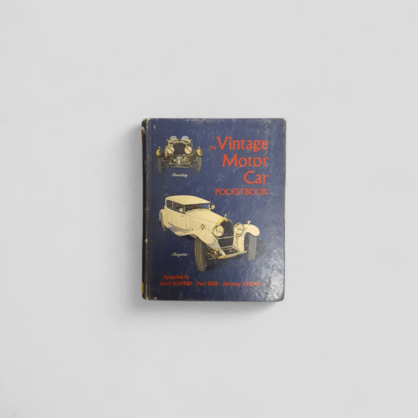 The Vintage Motor Car Pocketbook compiled by Cecil Clutton, Paul Bird & Anthony Harding - Books Worth Keeping